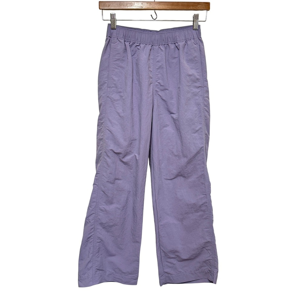 Patagonia Outdoor Everyday Pants Womens XS Purple Nylon Baggy Hiking 22035